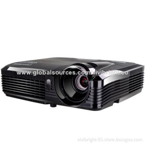 Vivibright home theater Projector PRX580 with HDMI Port for 3D game,School Education tender support